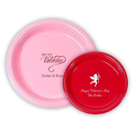 Design Your Own Valentine's Day Plastic Plates